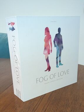 Fog of Love Board Game - White Box with Multicolor Silhouettes